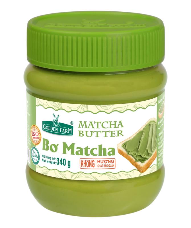 Bơ matcha golden farm 170g/340g