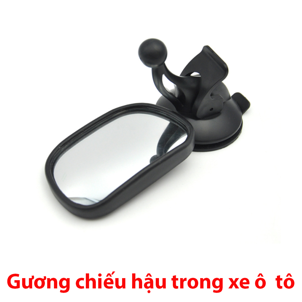 Gương chiếu hậu mini gắn trong xe ô tô