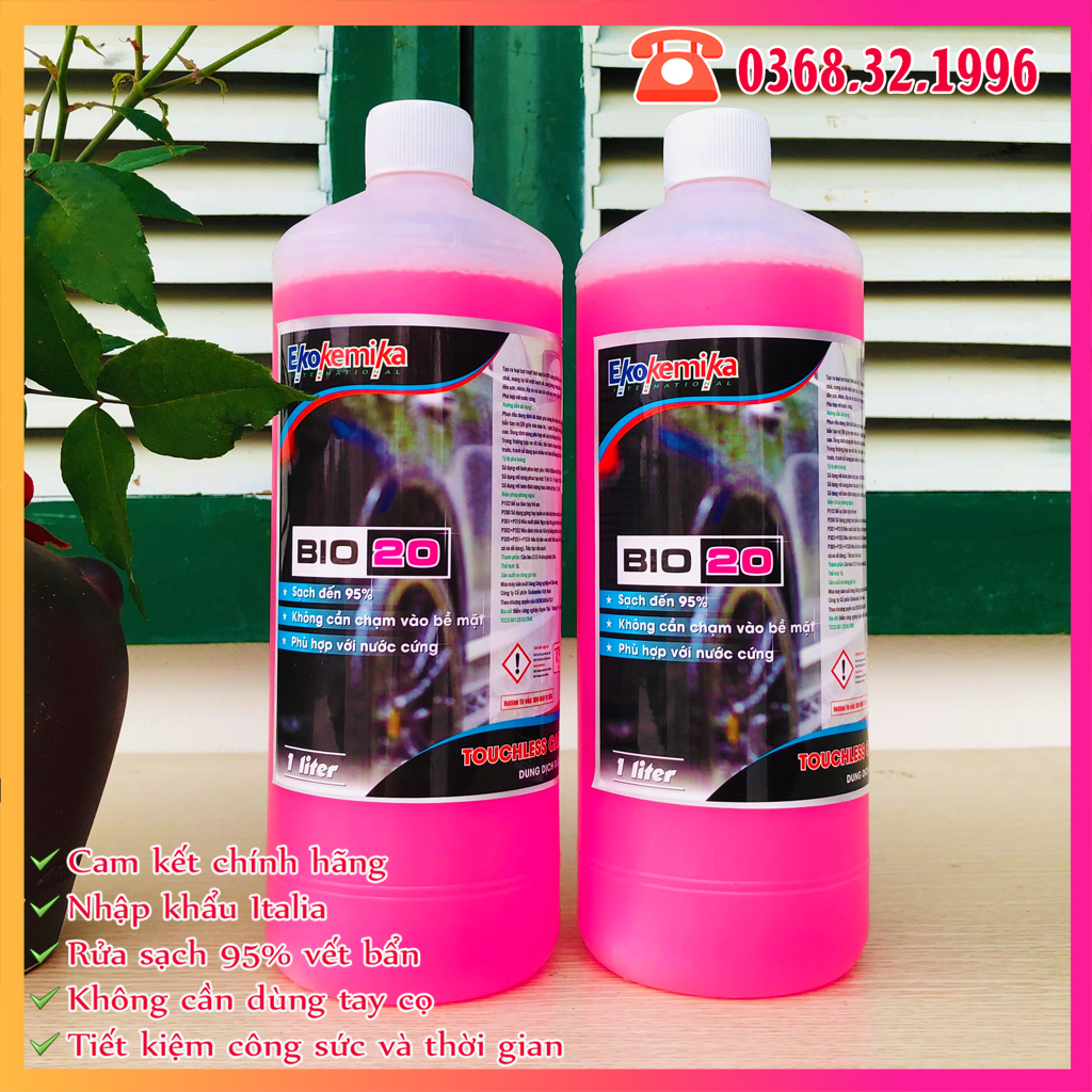 Nước rửa xe không chạm bio 20 - 1L