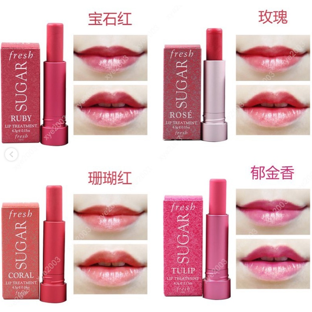 [HCM]Fresh Sugar - Son Dưỡng Trang Điểm Môi Rạng Rỡ