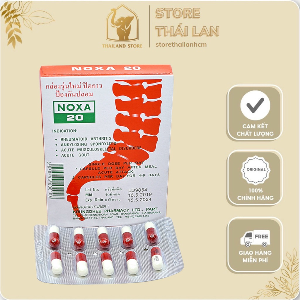 Lố 12 hộp xương khớp noxa thái lan