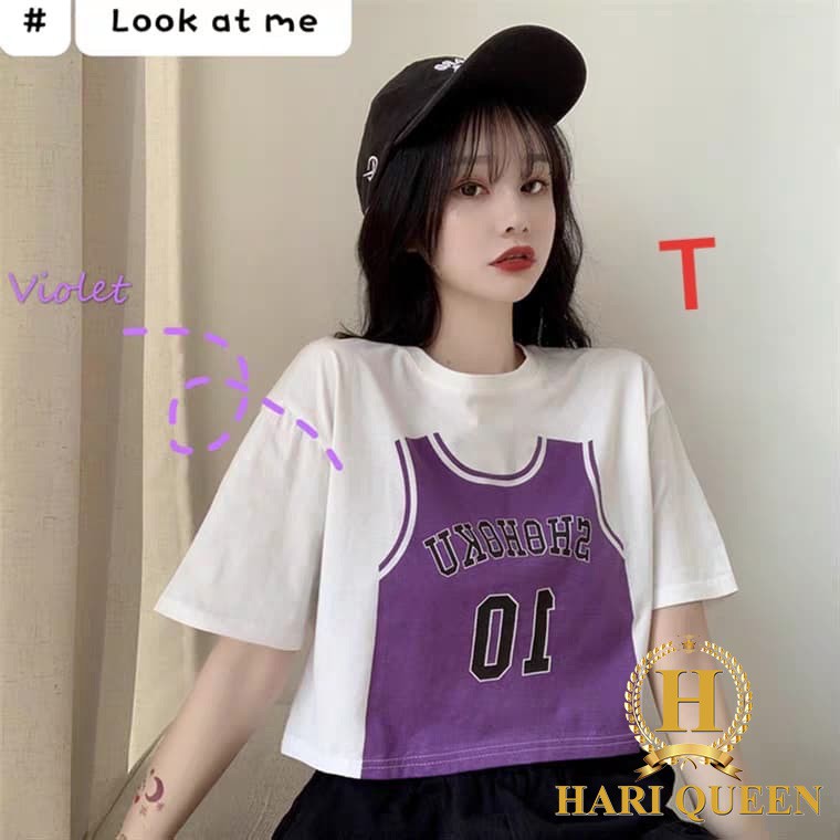 Áo croptop Shohoku 10 DTR0720