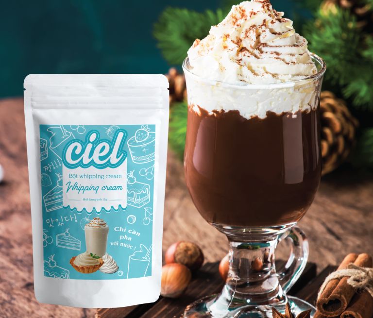 COMBO 2 TÚI BỘT WHIPPING CREAM CIEL 500G