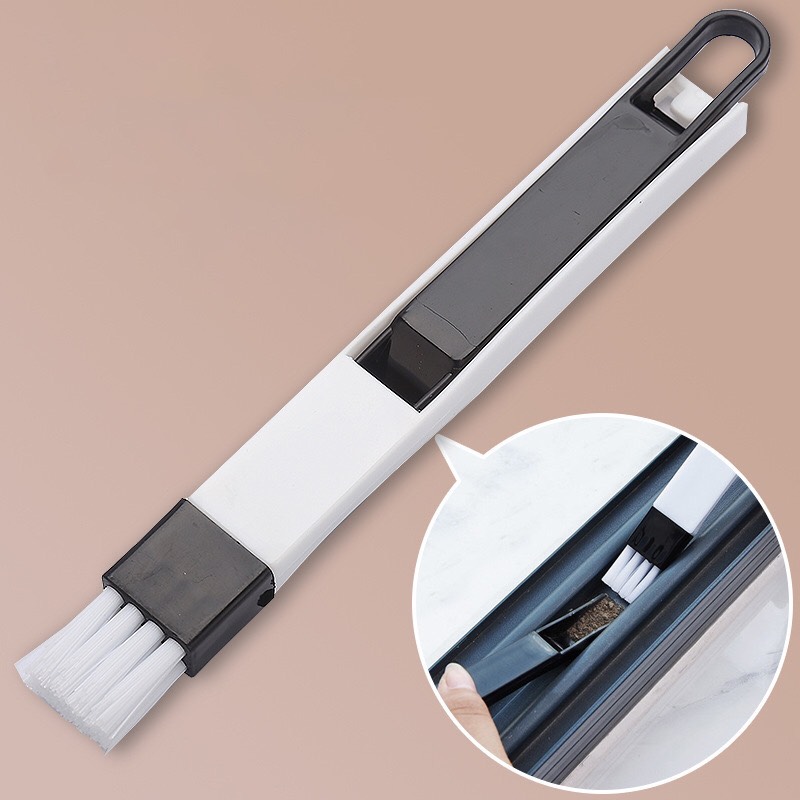 Chổi quét bụi vị trí hẹp B95 - kèm xẻng hốt rác mini - cọ mini vệ sinh khe cửa - bàn phím máy tính NXNDB95