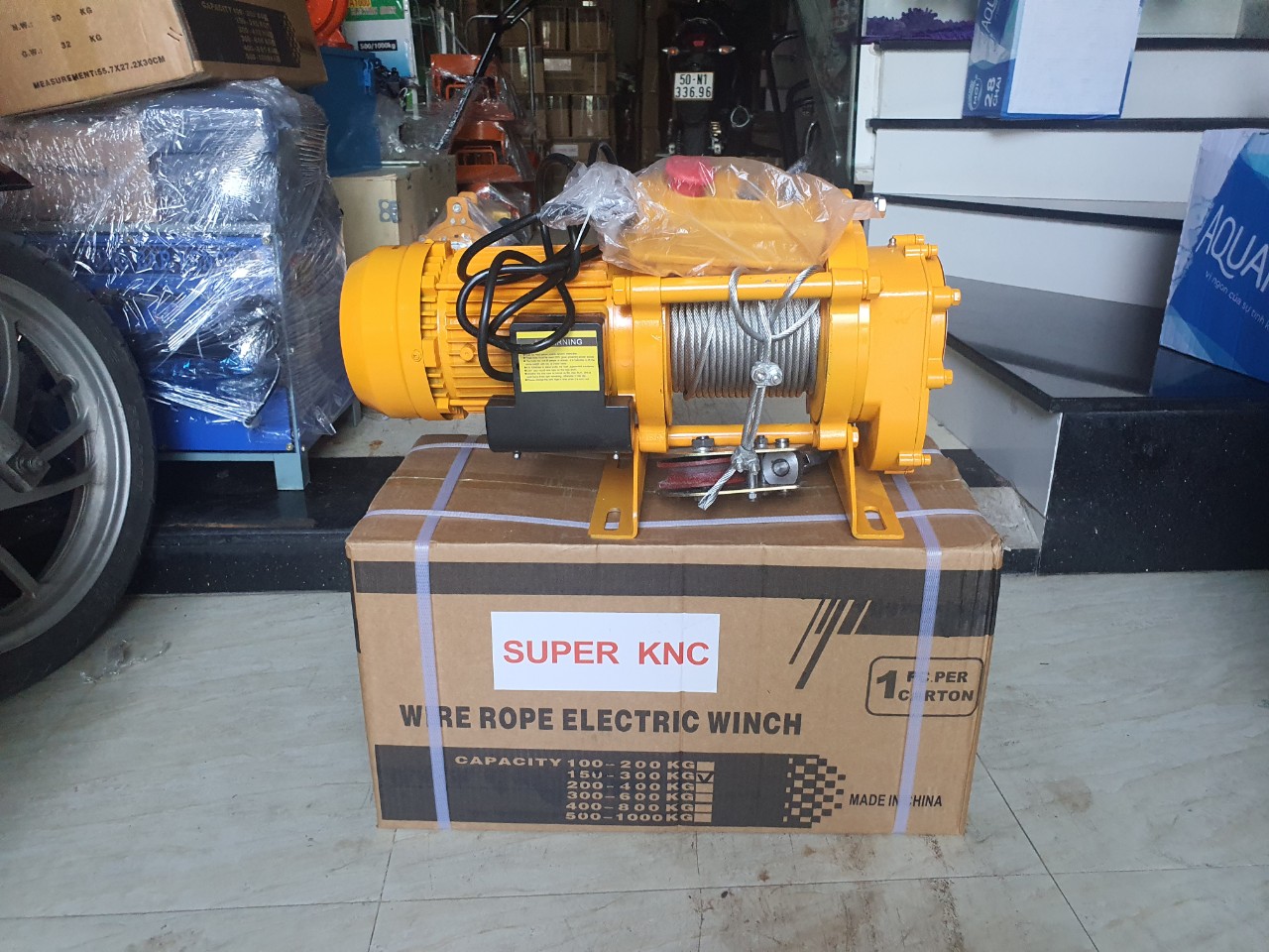 Tời siêu nhanh cao cấp 150/300 ( 30m/p)