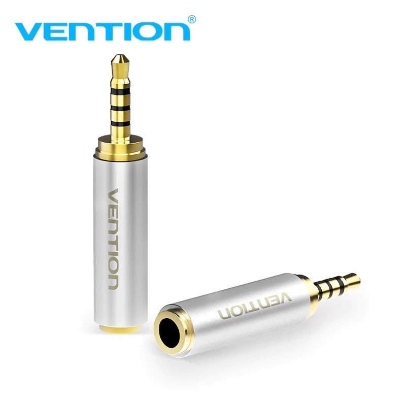 Jack chuyển 3.5mm sang 2.5mm mạ vàng  Vention