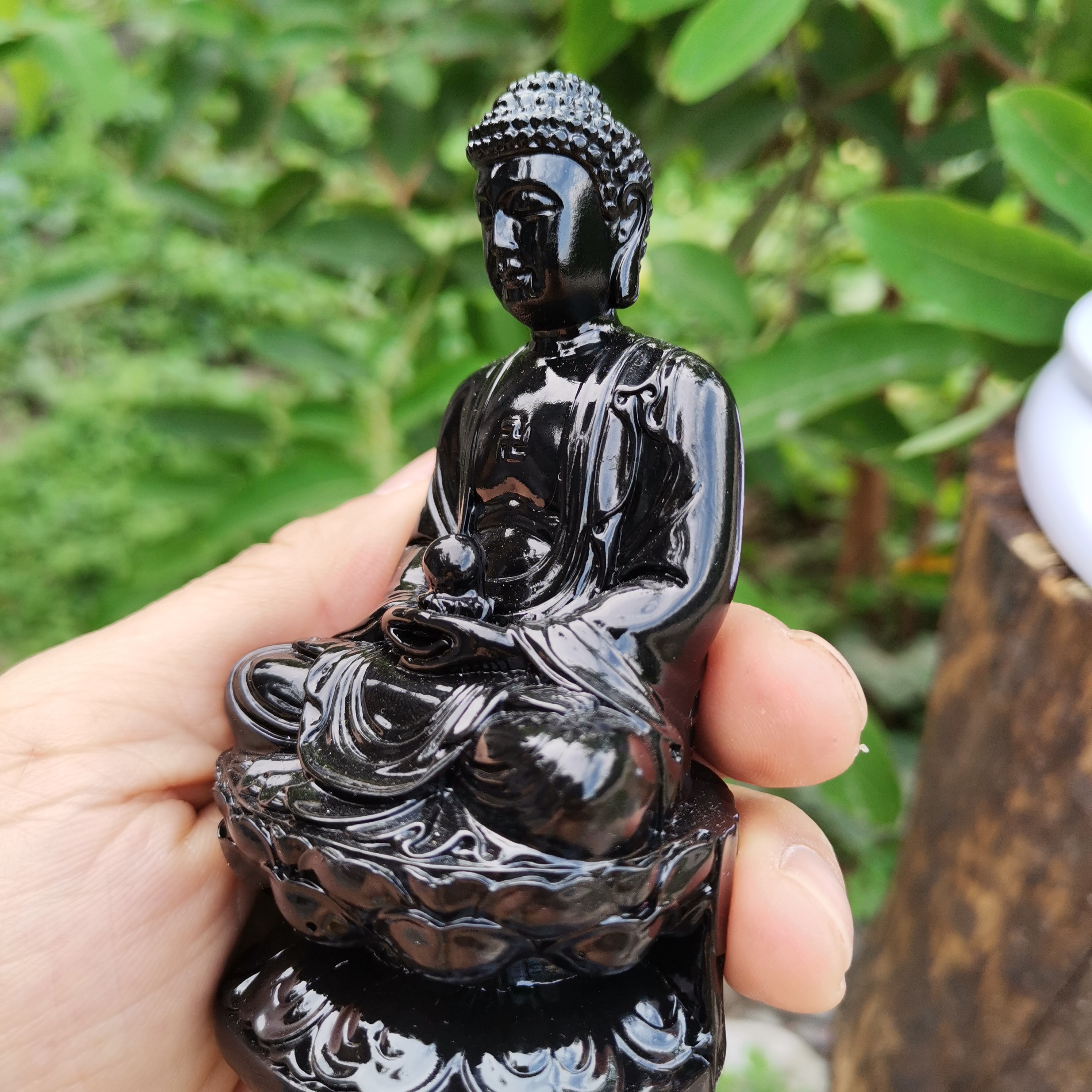 ☘️ Tượng Đá Phật Thích Ca Phong Thủy - Cao 11cm