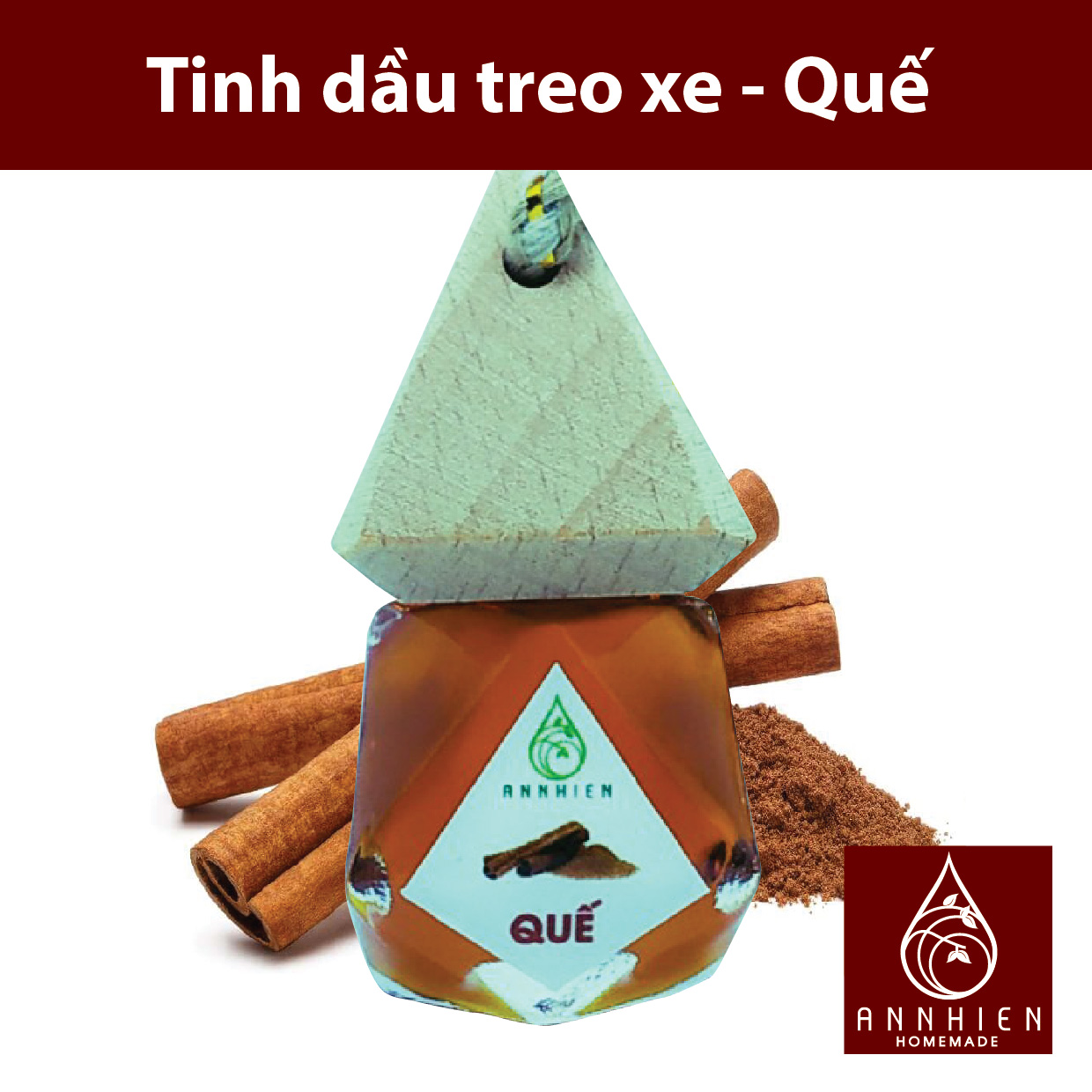 Tinh dầu treo xe ô tô hương Quế An Nhiên