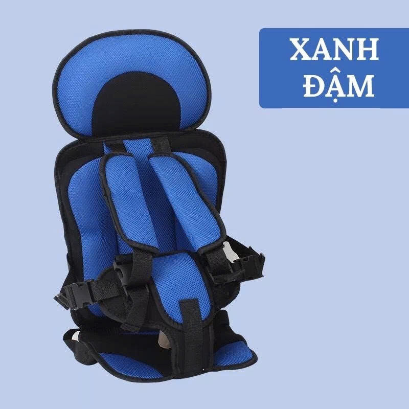 Ghế an toàn trên ô tô xe hơi cho trẻ từ 1 đến 12 tuổi với 5 đai an toàn mềm mại thấm hút tốt thoải mái cho trẻ nhỏ phù hợp tiêu chuẩn nghị định