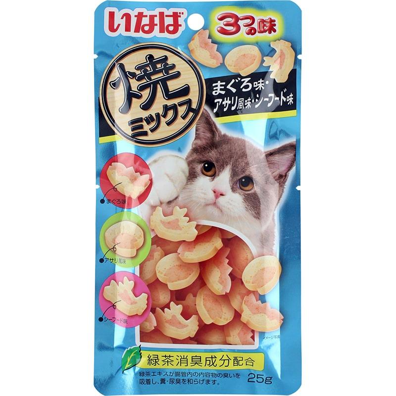 Bánh thưởng cho mèo INABA- Inaba soft bits 25gr