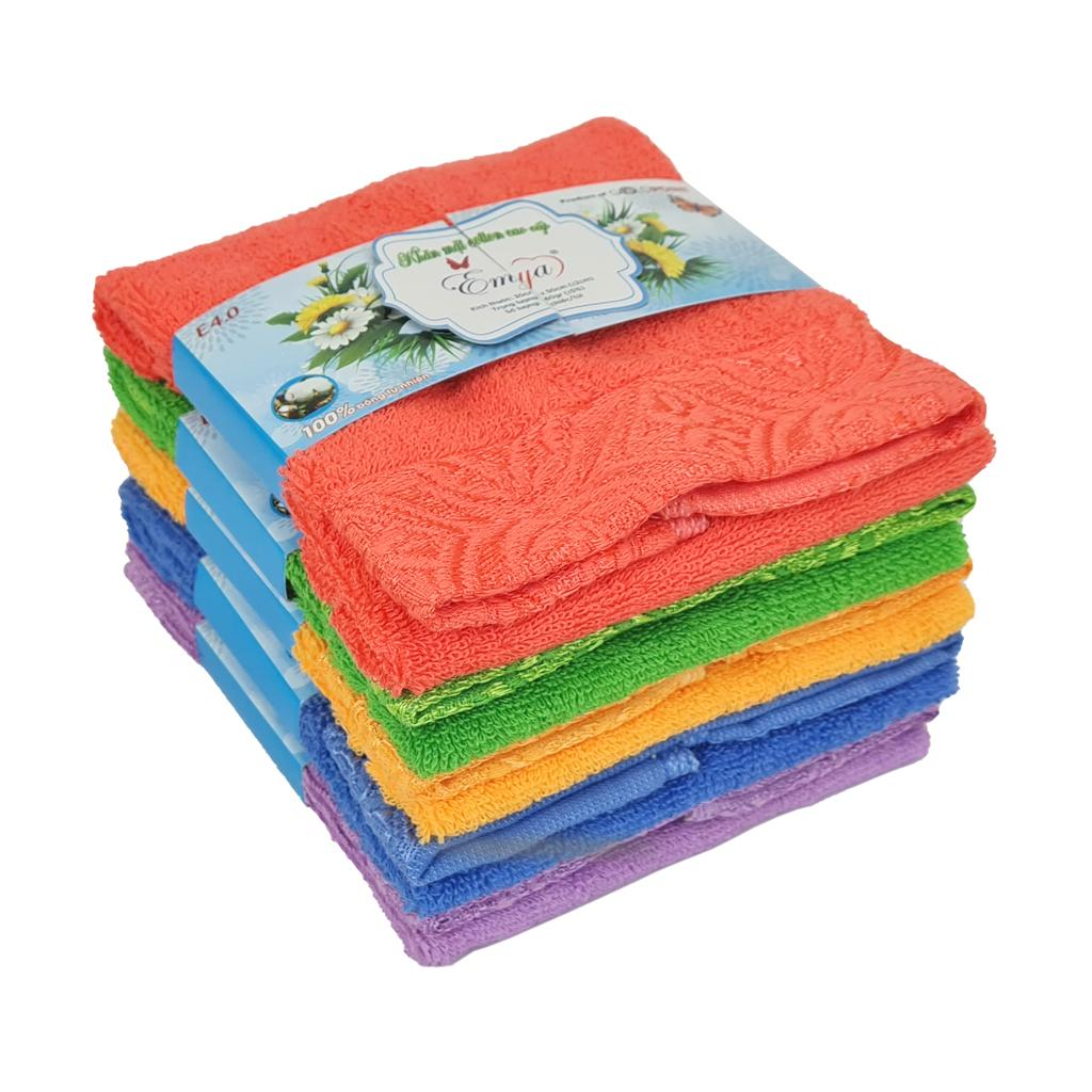 KHĂN COTTON CAO CẤP EMYA E4.0 30X50