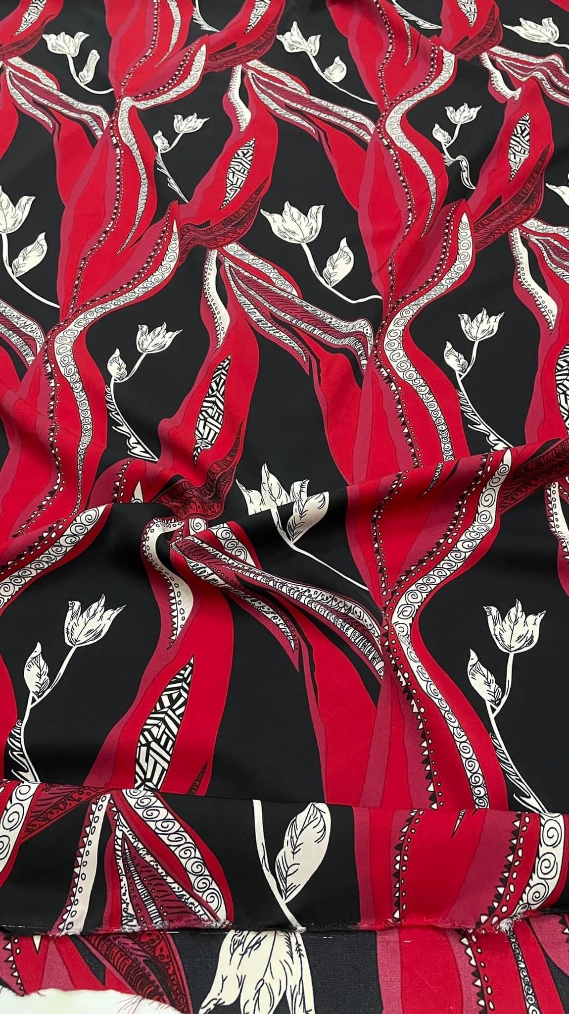 Vải lụa pháp, lụa latin, lụa mango may đầm váy, áo dài, đồ bộ mềm rũ hàng cây cắt mét theo yêu cầu