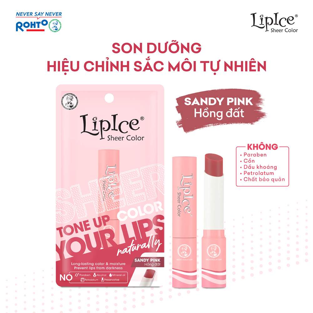 (HCM) Son dưỡng Lipice Sheer Color Q 2.4g