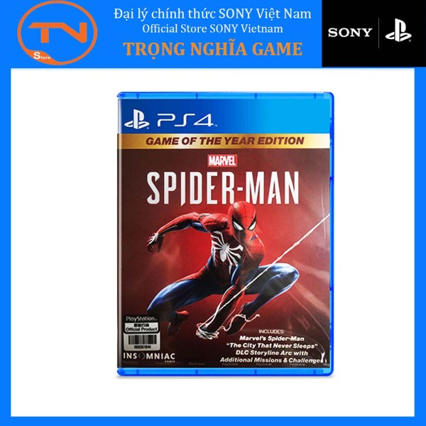 Đĩa Game PS4 - Marvels Spider Man [Asia]