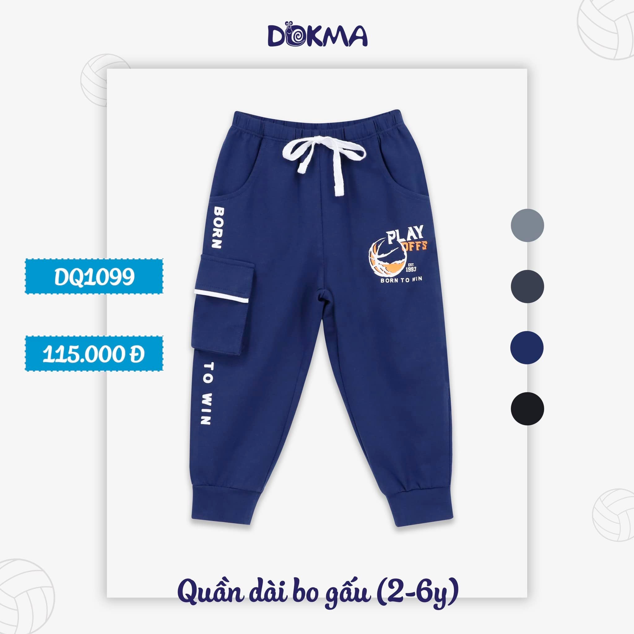 Beon kids - Quần dài bé trai Dokma (2-6 tuổi)