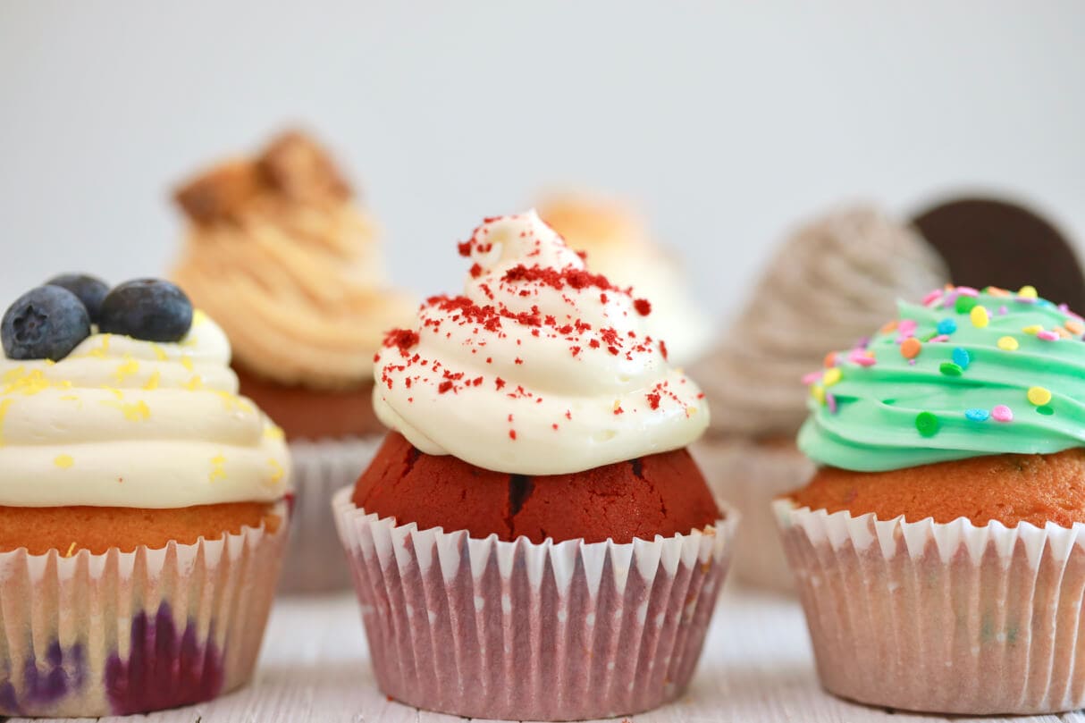 Cup giấy mềm lót cupcake, socola 9cm