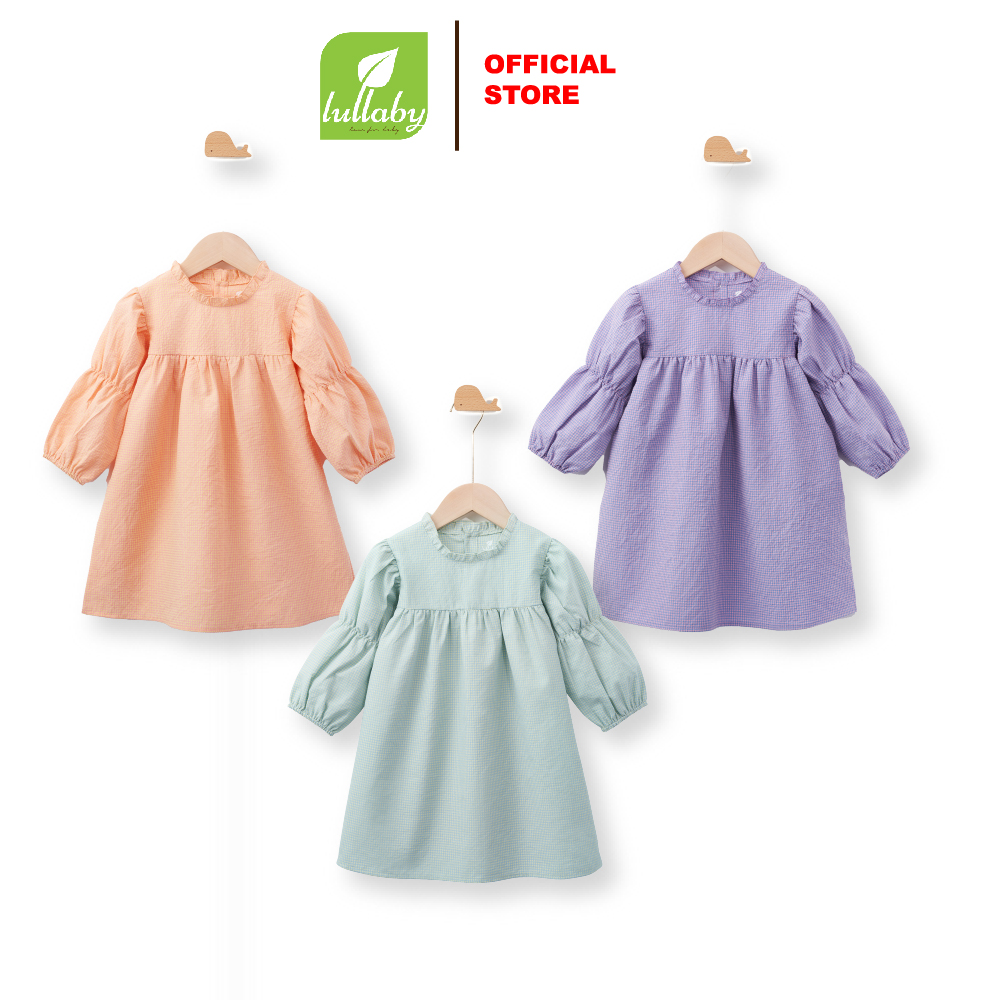 LULLABY - NH269V - Đầm bé gái dài tay