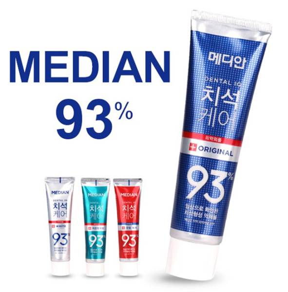 Kem Đánh Răng Làm Trắng Răng Gấp 5 Lần Median Dental IQ 93% White 120g