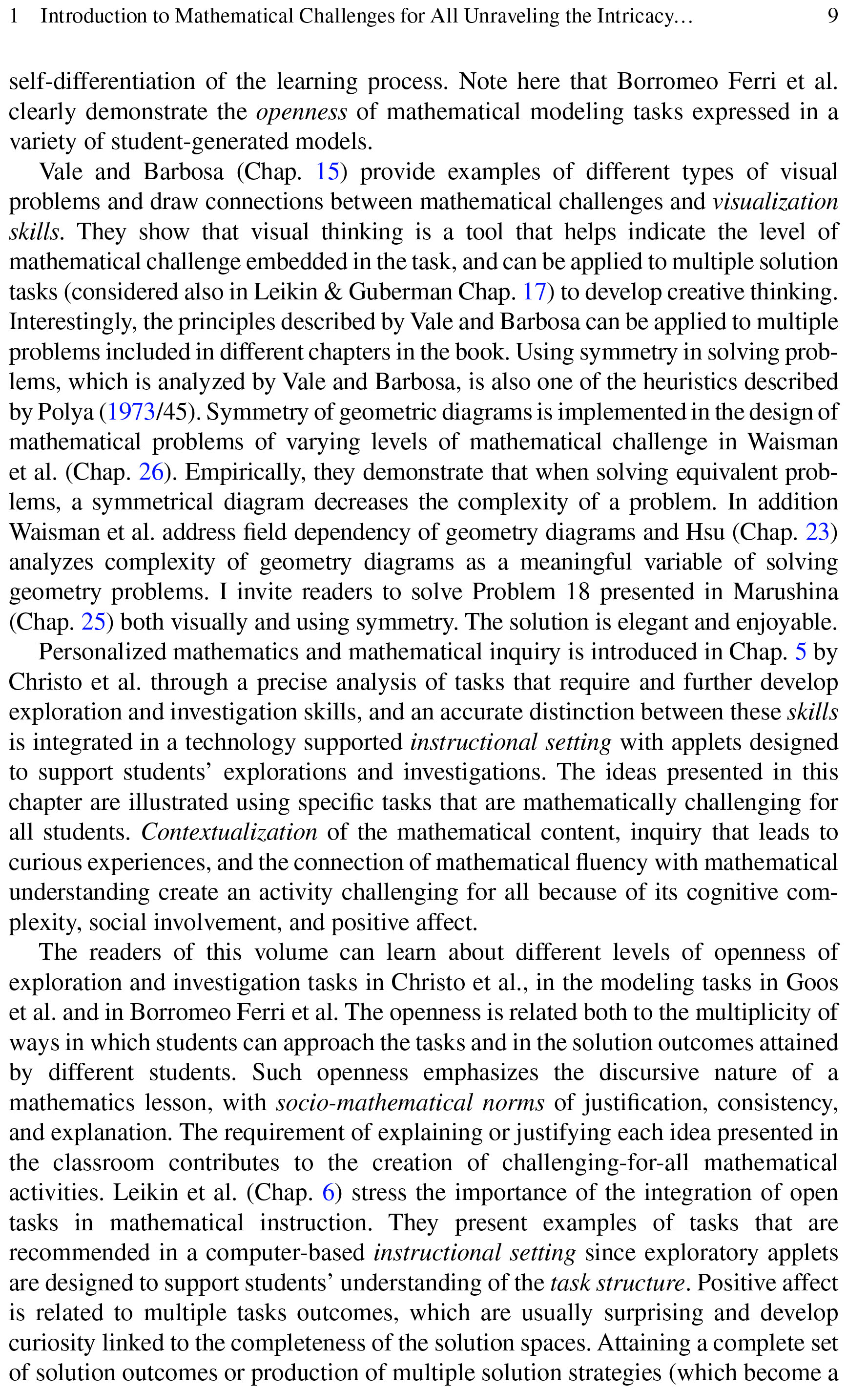 Sách Mathematical Challenges For All