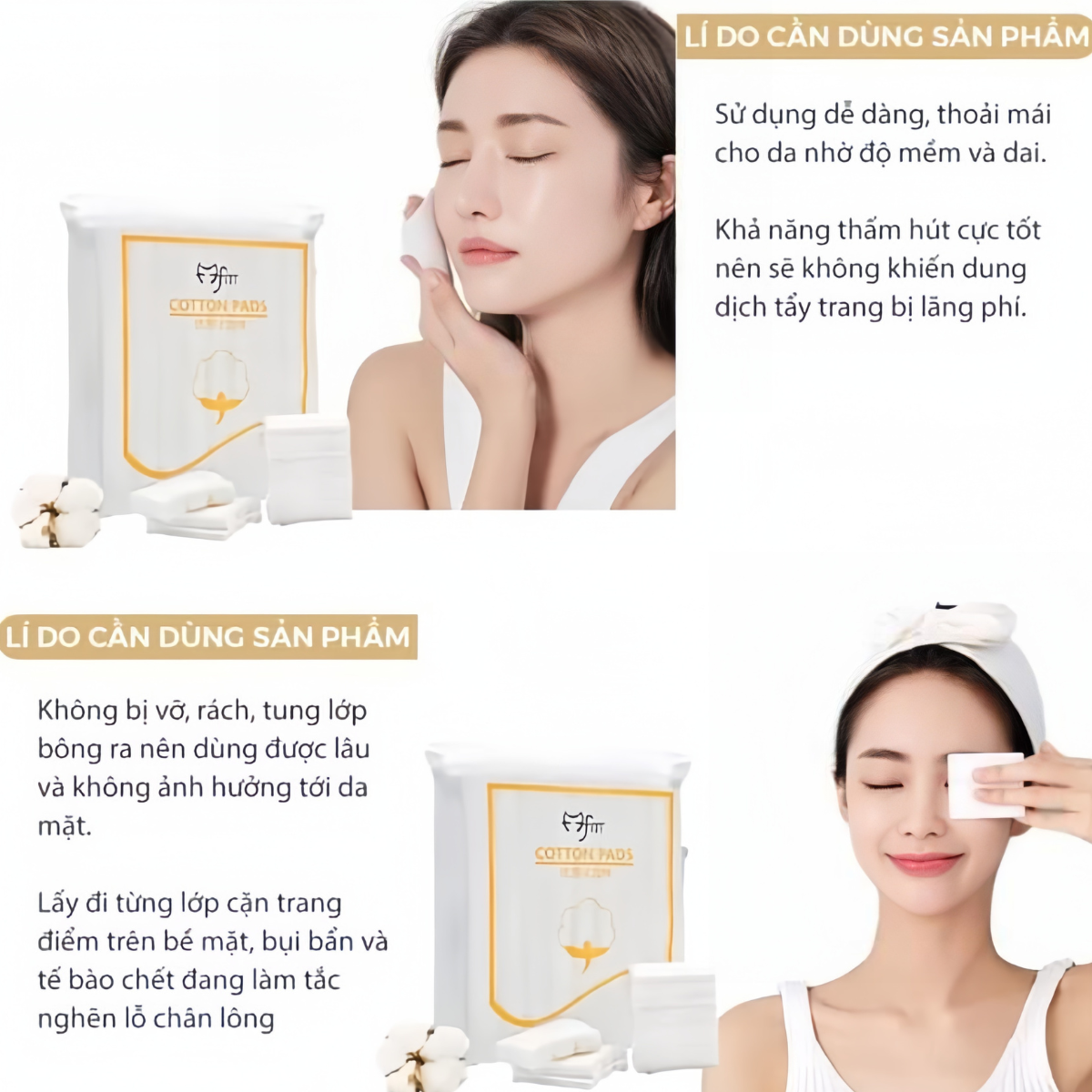 Combo of 1 makeup cleaner and 1 cotton bleach [domestic Chinese]