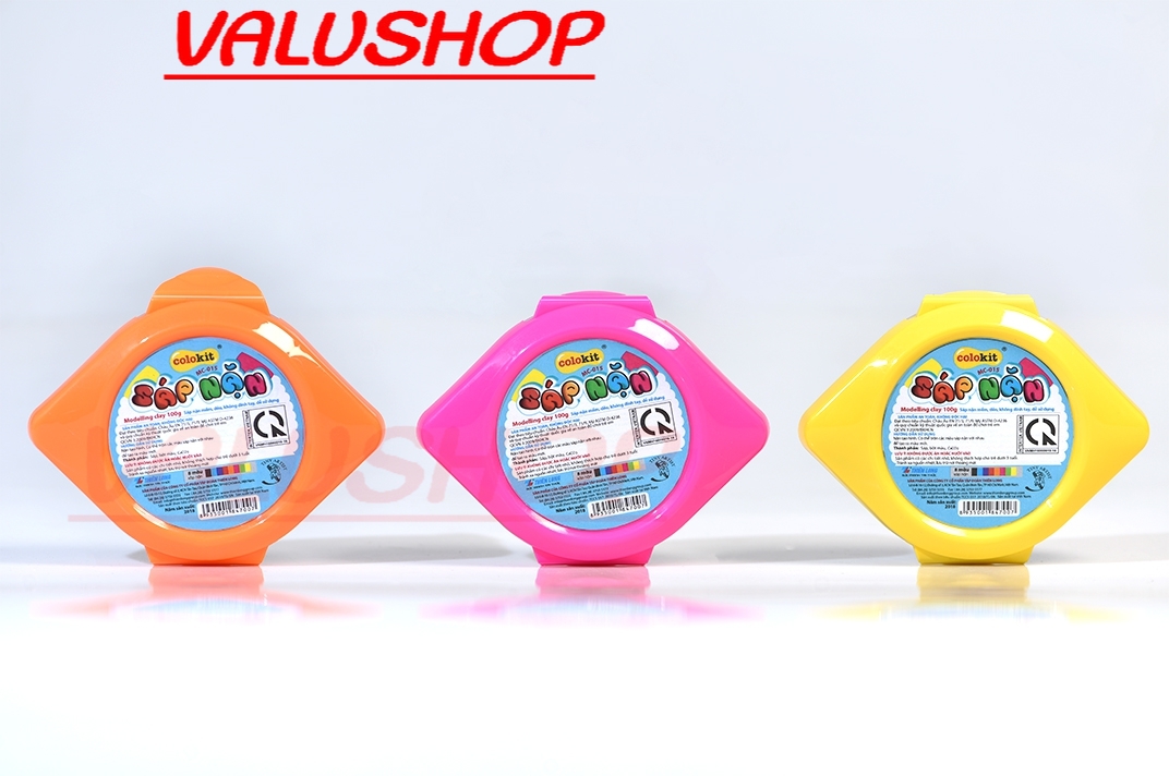 Hộp Đất sét - Sáp nặn Thiên Long Colokit 8 màu MC-015