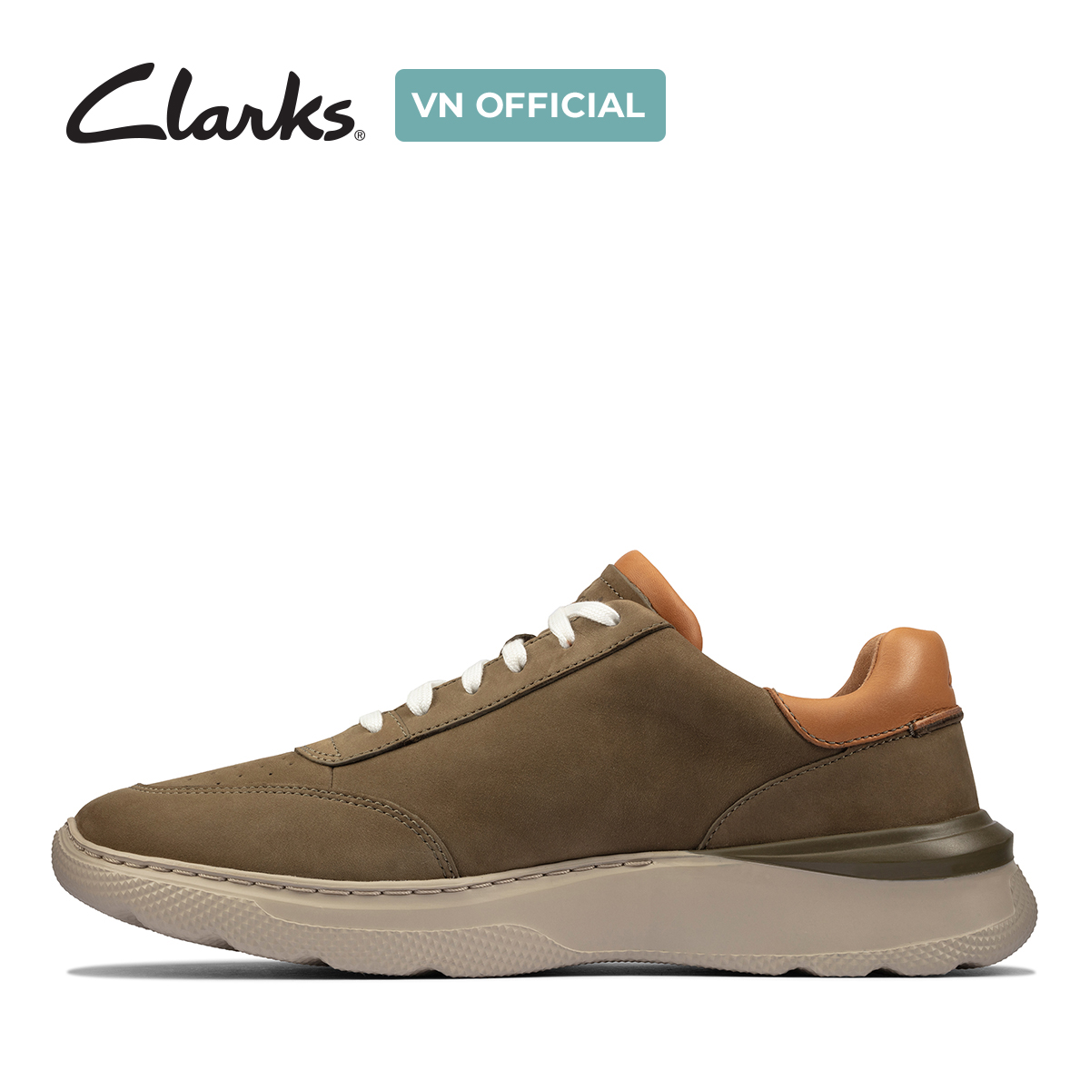 Giày Sneaker Da Nam Clarks - SprintLiteLace