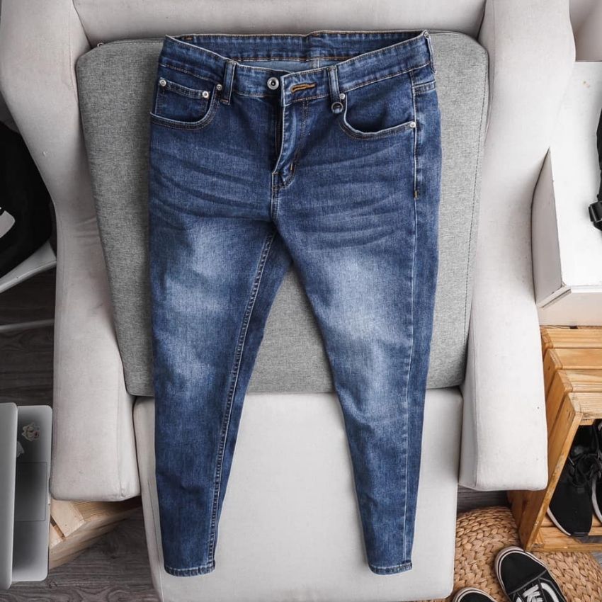 [HCM]Quần Jean Nam ZR mẫu mới năm  - HAIAN JEAN- ống ôm jean co giản