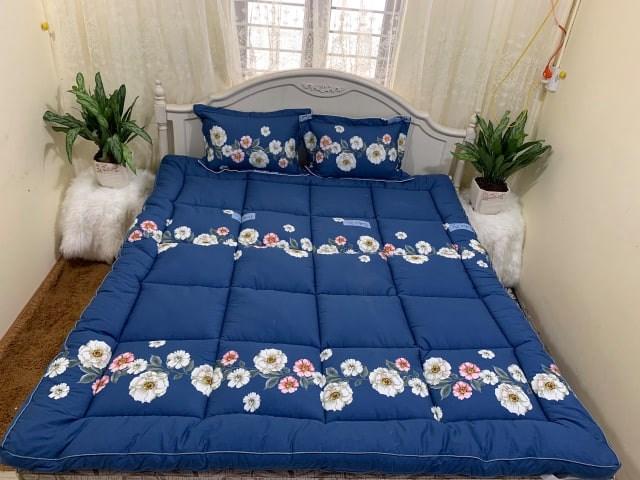 TOPPER tấm làm mềm đệm cotton hàn cao cấp ( MS 03)