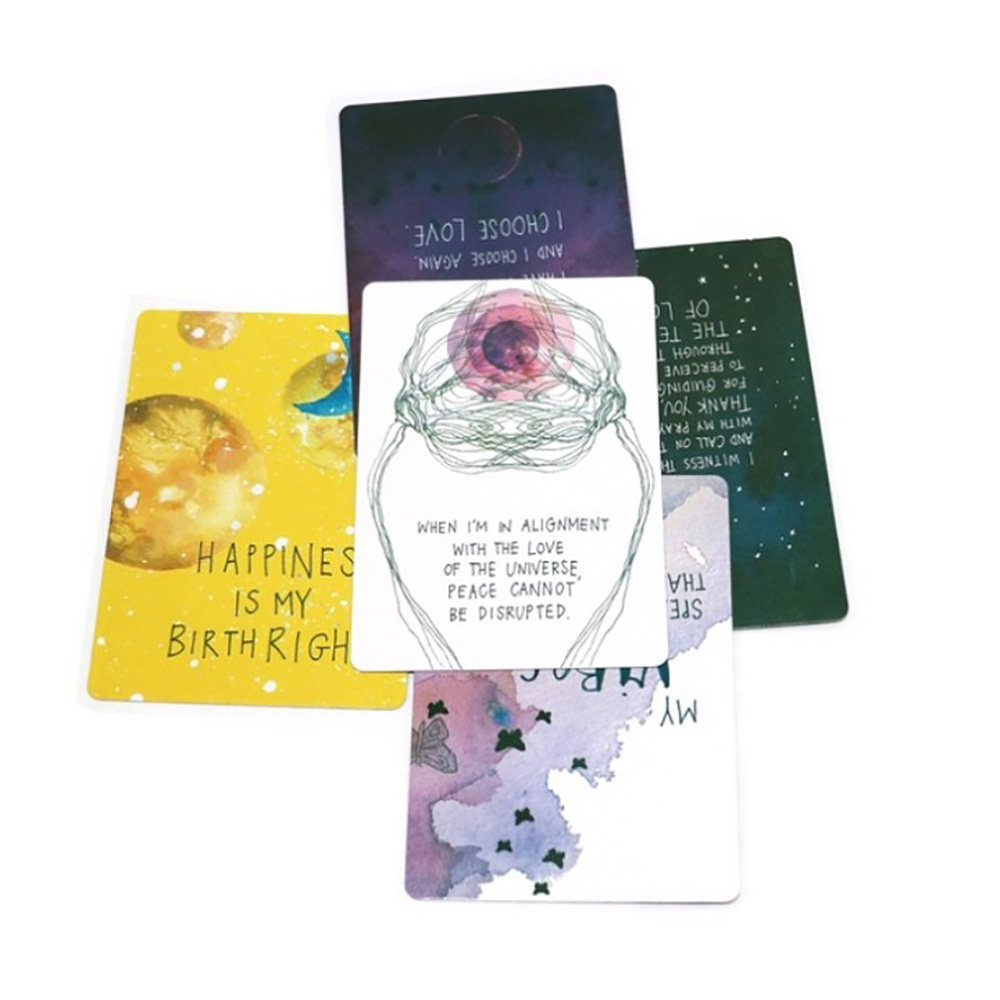 Bộ Bài Oracle Universe Has Your Back Tặng Đá Thanh Tẩy