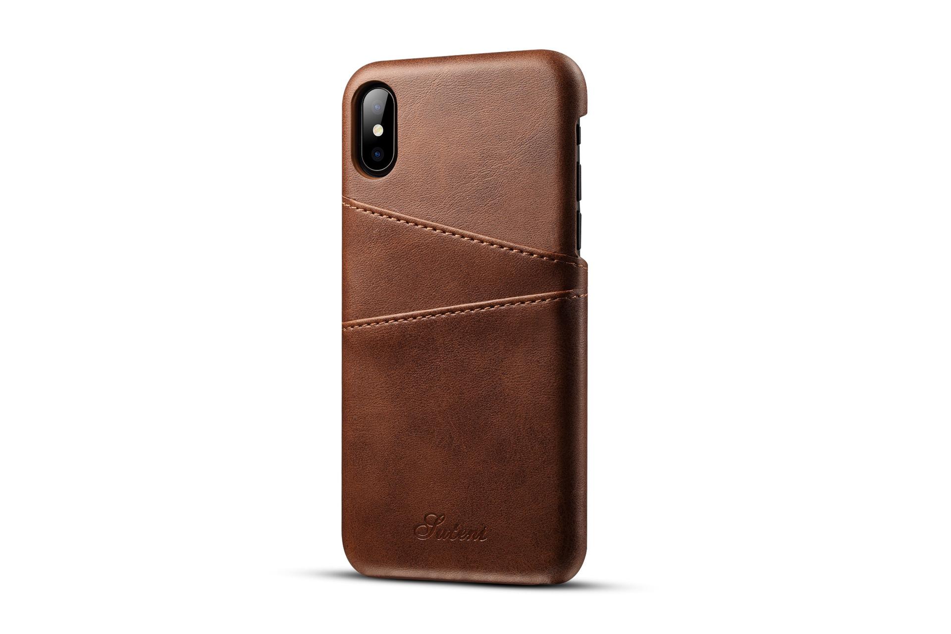 Ốp lưng da cao cấp và đựng thẻ cho iPhone XR/  iPhone XS Max