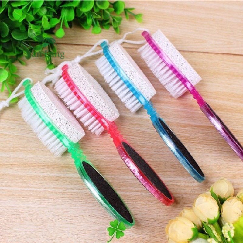 Dụng cụ chà gót chân ,tẩy da chết - chà gót chân 4 đầu tiện dụng