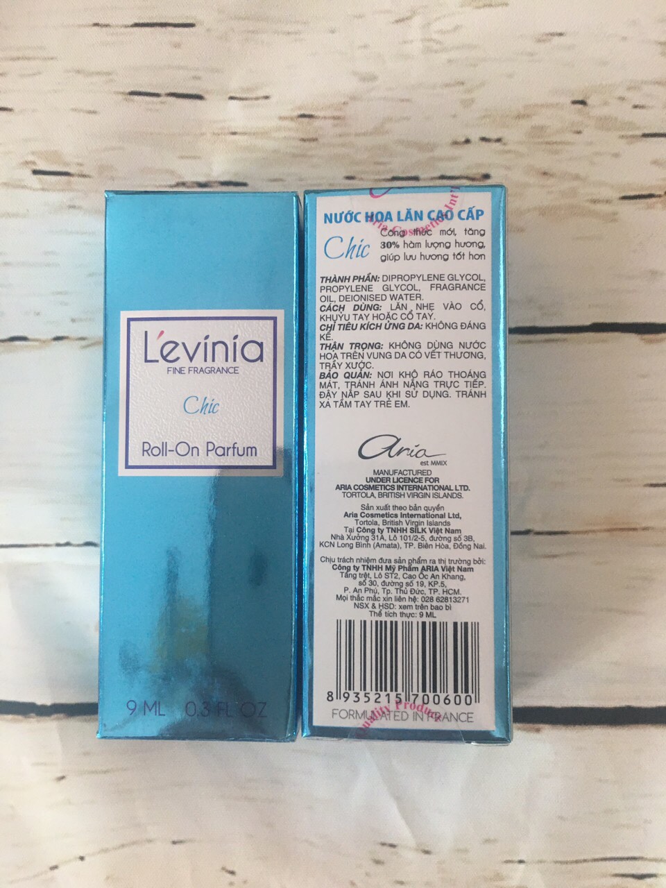 Nước Hoa Cao Cấp Dạng Lăn L'evinia (Levinia) 9ml