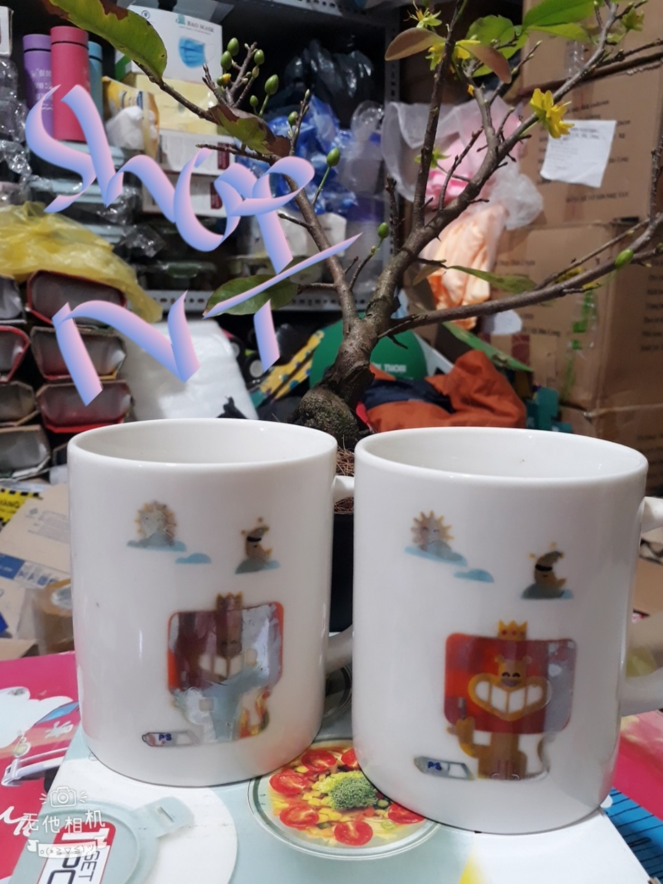 Combo 2 ly sứ dày dặn