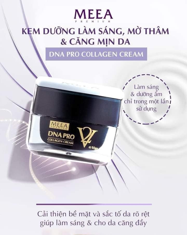 Combo Tinh Chất BAKUCHIOL AMPOULE - Kem Face DNA PRO COLLAGEN MEEA