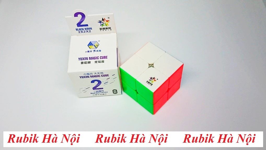 Rubik 2x2 Yuxin Black Kirin