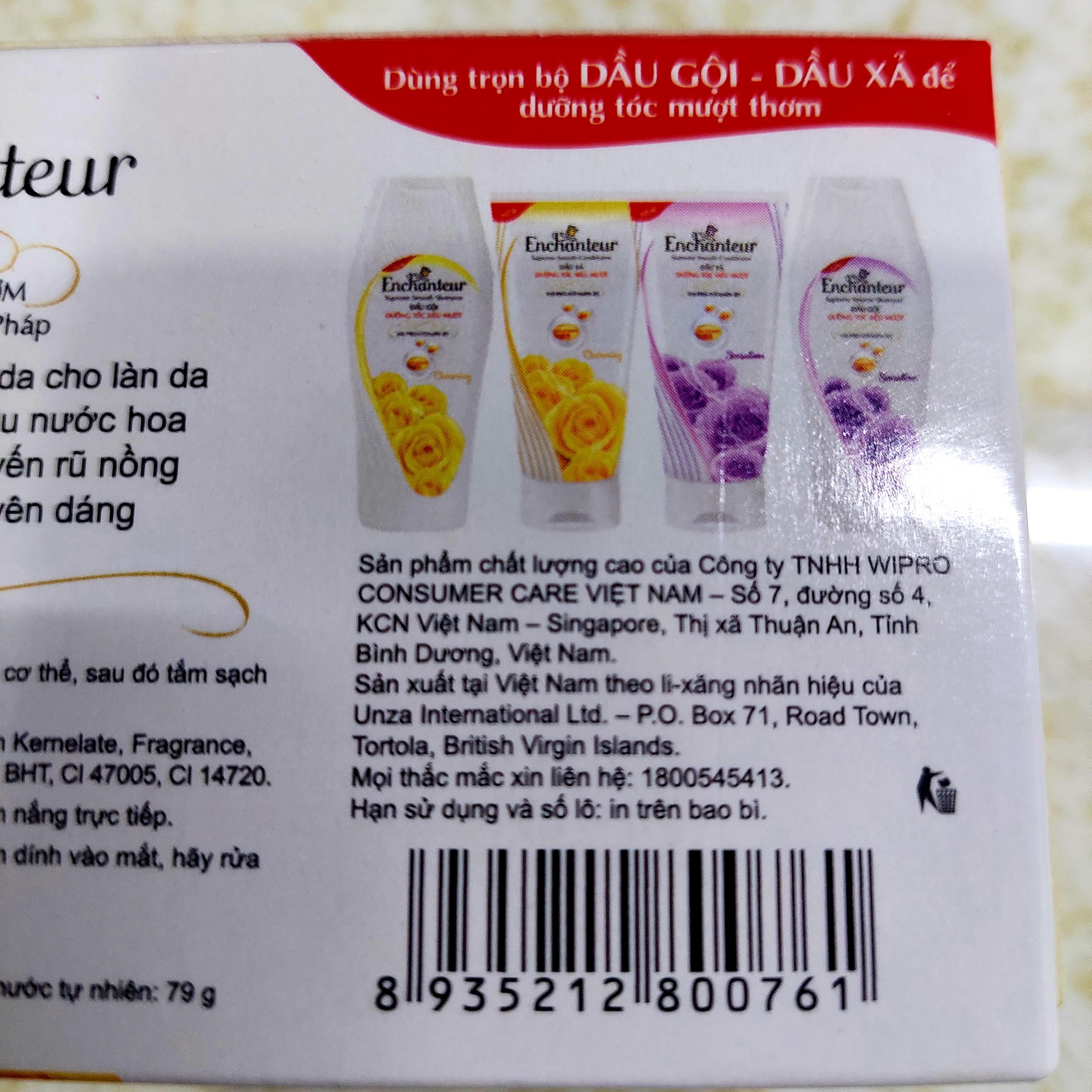 Xà Phòng Tắm Enchantuer charming 90g