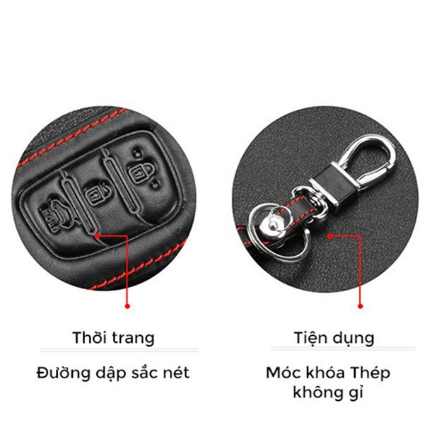 Bao da Chìa Khóa Xe Vios 2014 đến 2018 -RO1