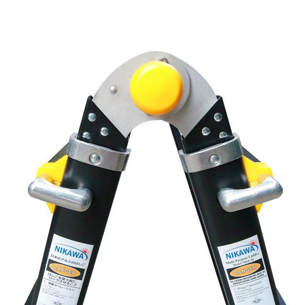 Thang nhôm gấp trượt CHỮ A 3,2m DUỖI THẲNG 5,2m Nikawa NKB46