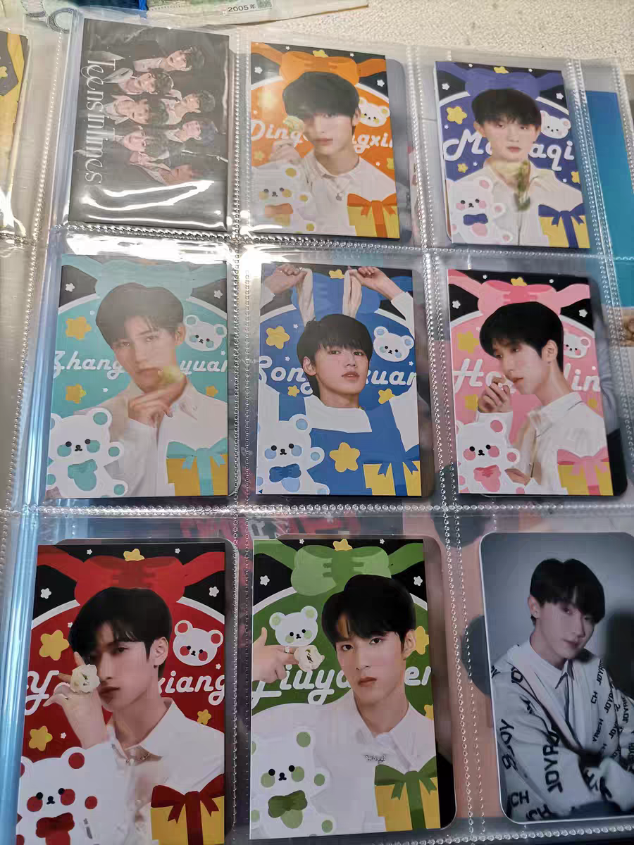 Binder A4 basic can store 216 cards