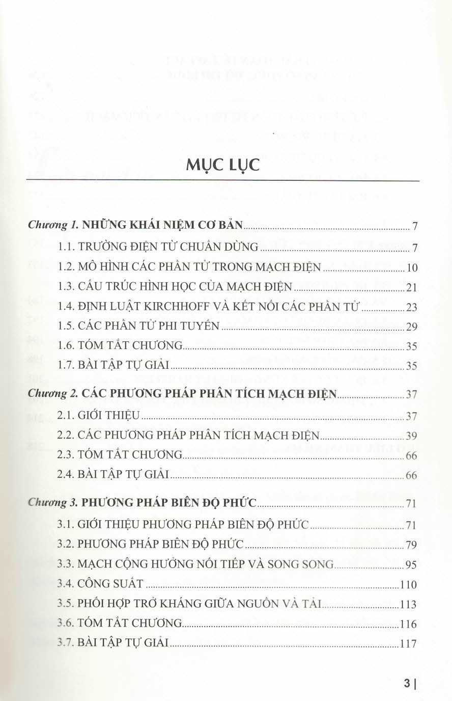 Lý Thuyết Mạch