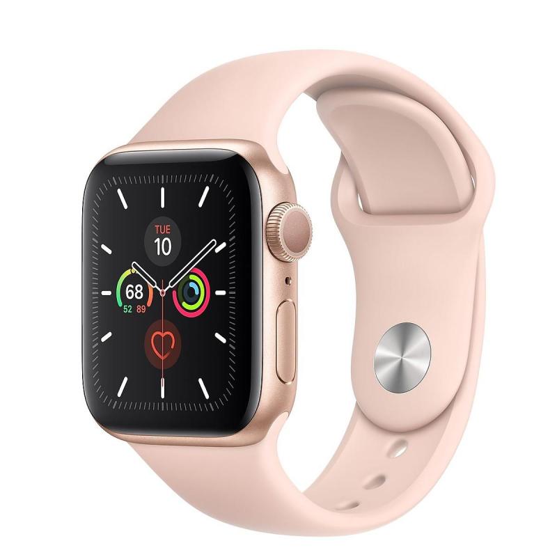 Đồng hồ Apple Watch Series 5 GPS Only Aluminum - Sport Band - hàng nhập khẩu, đo nhịp tim chính xác thông qua điện tâm đồ (ECG)