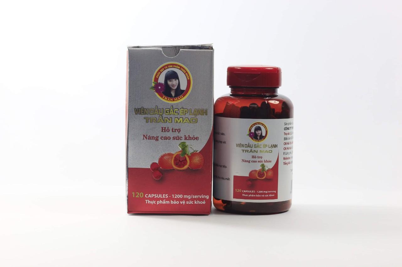 VIÊN DẦU GẤC ÉP LẠNH TRẦN MAO