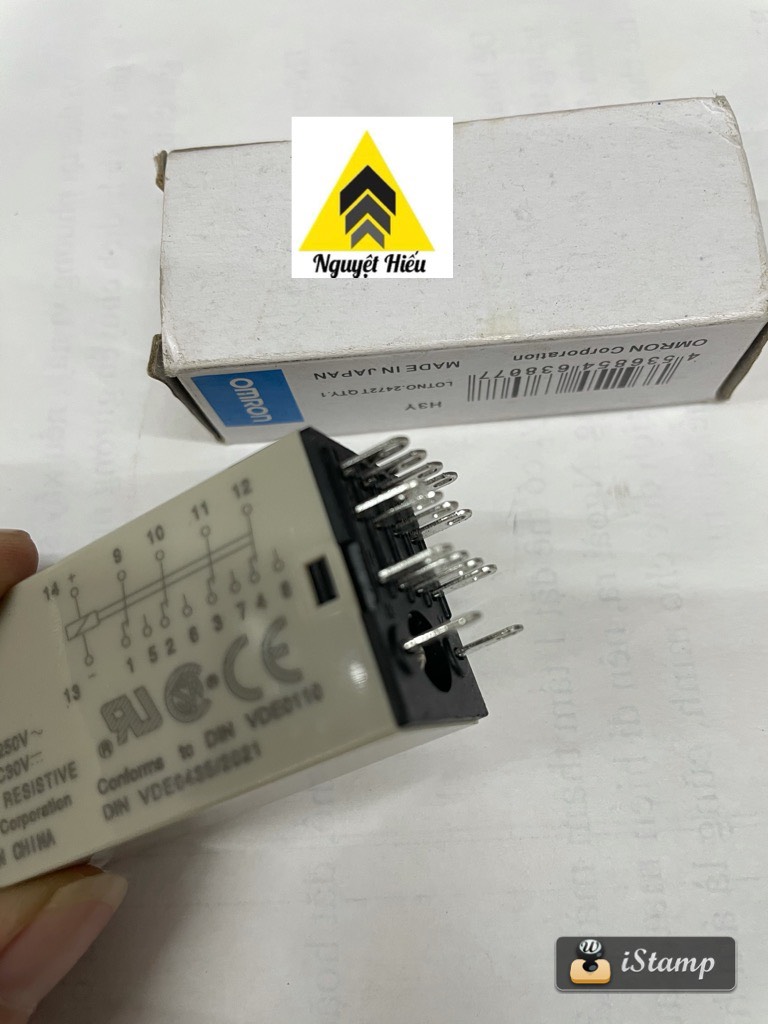 Rơ le thời gian omron 14 chân 24v