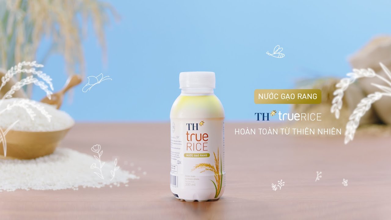 Nước Gạo Rang TH true RICE 300 ml