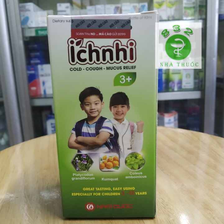 Siro Ho Cảm Ích Nhi (3+) - Chai 90 ml