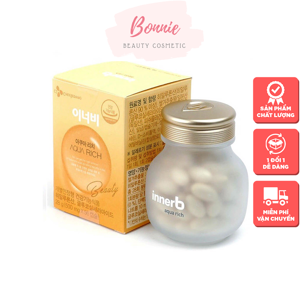 [HCM]Viên uống cấp nước Collagen Innerb Aqua Rich