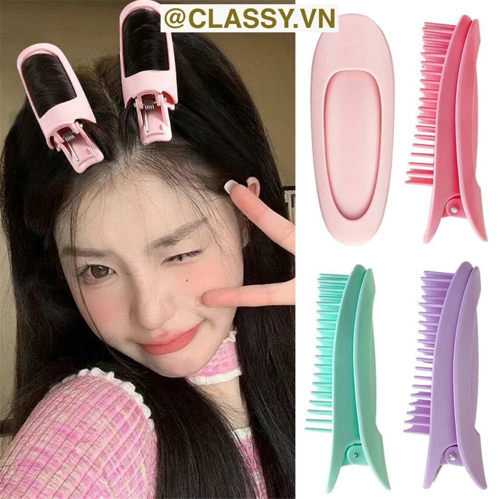 Classy Lược cầm tay, kẹp phồng chân tóc độc đáo PK1616