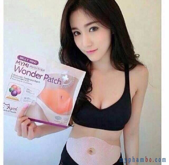 [HCM]Hộp 5 miếng dán tan mỡ bụng MYMI Wonder Patch - SVN