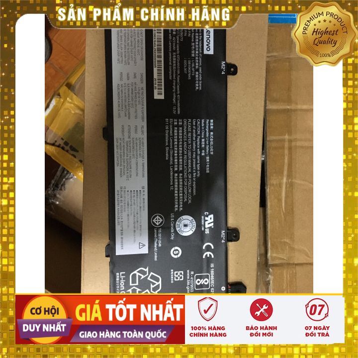 Pin(battery)Original Laptop Lenovo Thinkpad T490 L18L3P73 Zin
