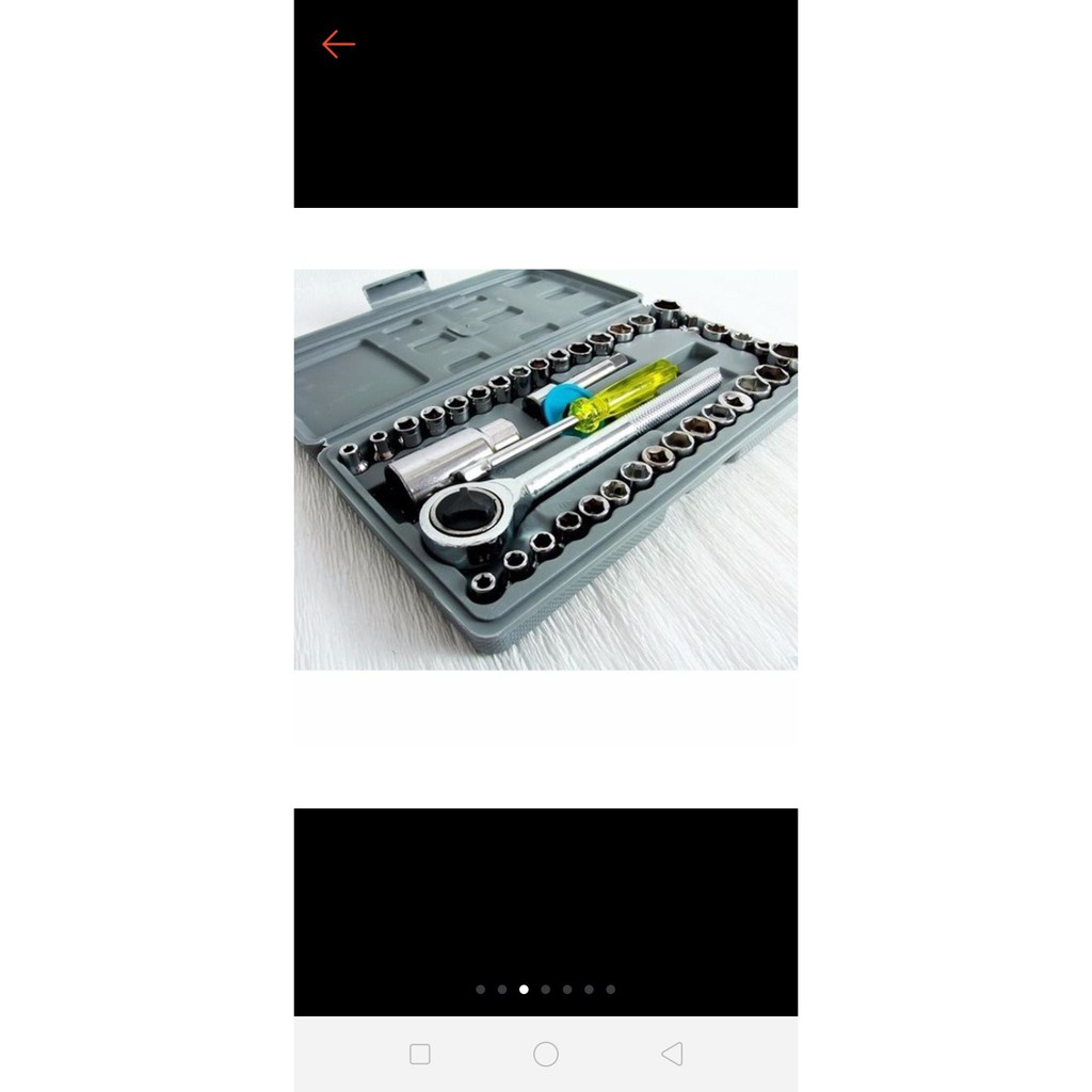 Bộ dụng cụ sữa chữa xe máy 40 món